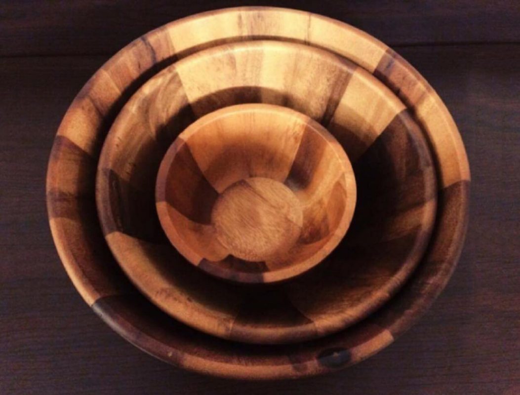 ชามไม้ โอ/Bowl