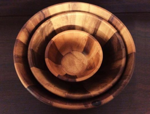 ชามไม้ โอ/Bowl